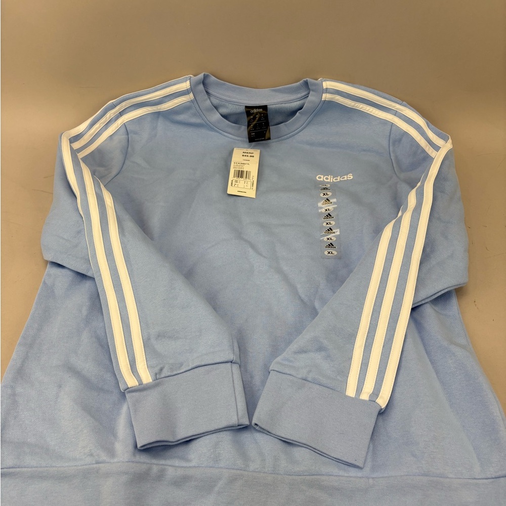 Adidas Light Blue Sweatshirt